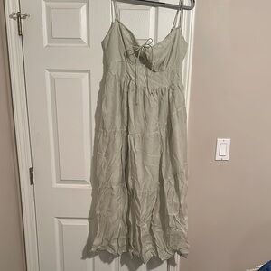 Light Green Maxi Sundress